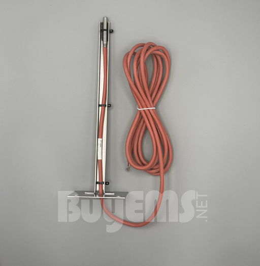 Danfoss 080Z2186 Air Supply Duct Probe sensor with 2.5-meter cable for HVAC temperature monitoring.