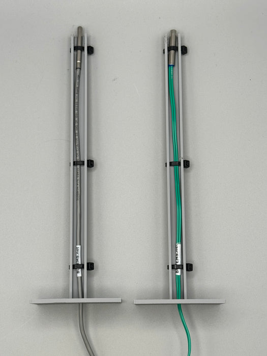 ETC-ASTP-X air supply temperature sensor with 20-foot cable, available in 10k Type 2 and PT1000 variants for Copeland Emerson and Danfoss HVAC systems