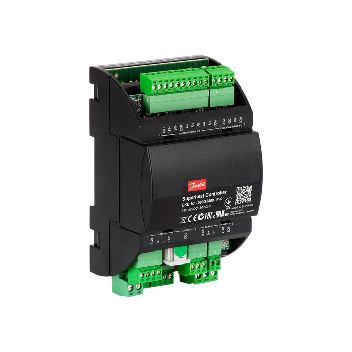 Danfoss 080G5400 EKE 1C Superheat Controller: High-performance controller for precise superheat and temperature management in HVAC systems.