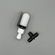 2-way splitter kit with line end filters and mounting brackets for Bacharach MultiZone and SingleZone gas 
