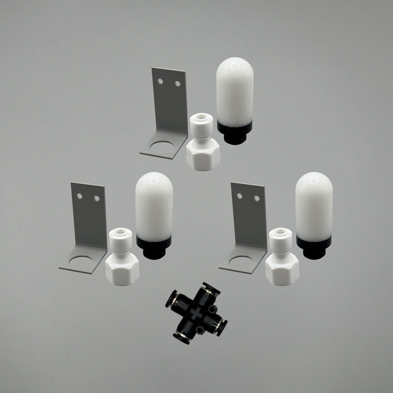 3 Way Splitter Kit | MSA Bacharach Line End Dust Filter (3015-5405, 275-0305, C01680421)