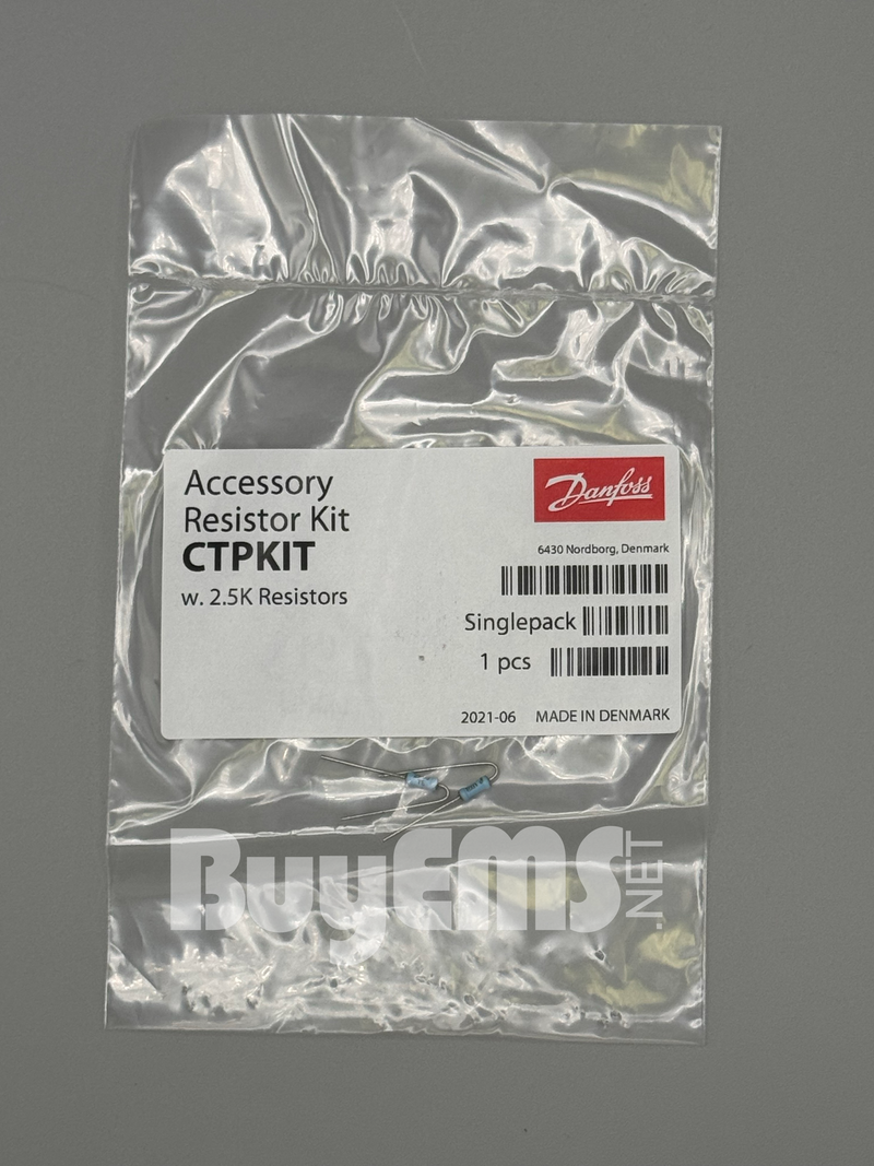 CTPKIT - Com-Trol and CPC Temperature Sensor Resistor Kit (2 per pkg) for HVAC and refrigeration systems.