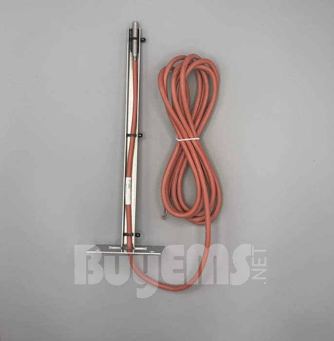 Image of Danfoss 080Z2186 Air Supply / Duct Probe (OLD ASTP2) with 2.5-meter cable, designed for HVAC air monitoring and climate control systems.