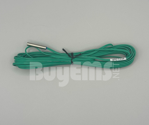 ETC-1122 Green Emerson/Copeland CPC Temperature Sensor for precise temperature monitoring, equivalent to Emerson part numbers 501-1121 & 501-1122 and Parker Micro Thermo Technologies part number 023-0073. Reliable and accurate for various applications.