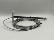ETC-ASTP-X air supply temperature sensor with 20-foot cable, available in 10k Type 2 and PT1000 variants for Copeland Emerson and Danfoss HVAC systems