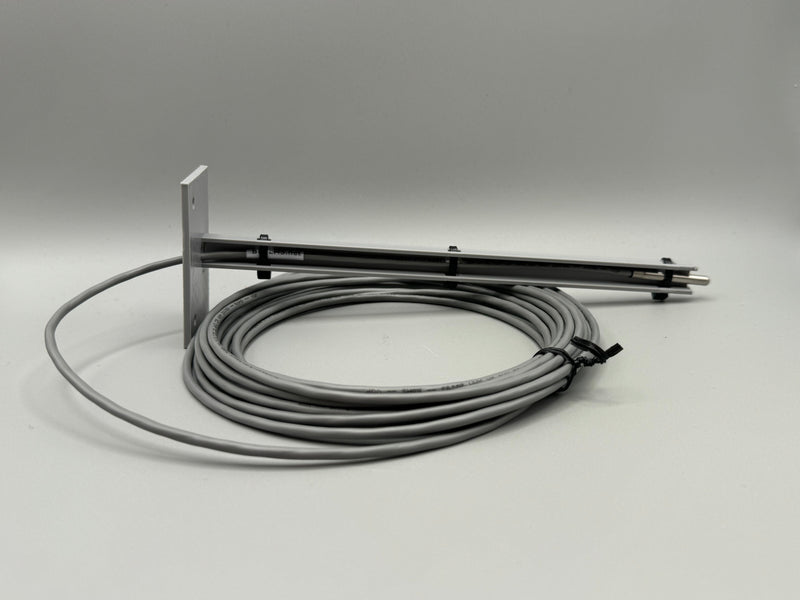 ETC-ASTP-X air supply temperature sensor with 20-foot cable, available in 10k Type 2 and PT1000 variants for Copeland Emerson and Danfoss HVAC systems