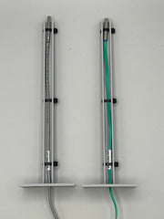 ETC-ASTP-X air supply temperature sensor with 20-foot cable, available in 10k Type 2 and PT1000 variants for Copeland Emerson and Danfoss HVAC systems