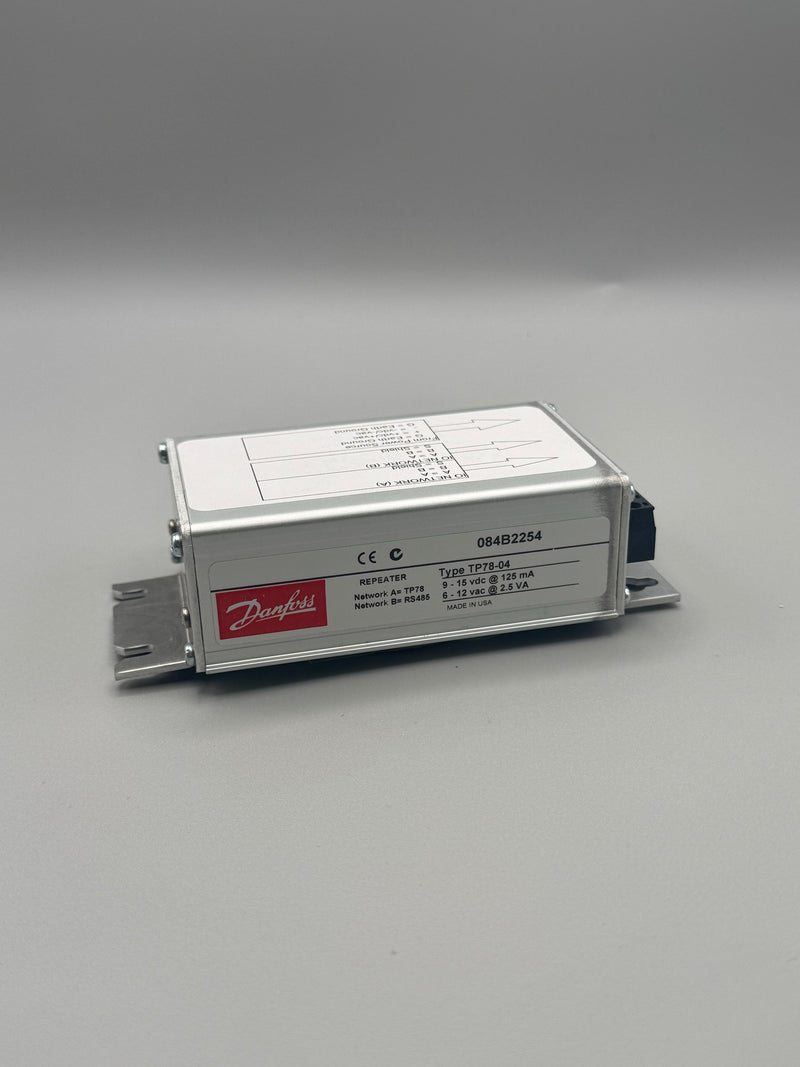 Optimize HVAC-R data flow with the 084B2254 Danfoss TP78-04 Communication Bridge. Seamlessly connecting LON and RS485 networks, this compact module ensures efficient controller integration and reliable system performance.
