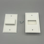 ETC-ZTP2-X zone temperature probe with plastic housing, compatible with Copeland Emerson and Danfoss systems, designed for HVAC ambient temperature monitoring