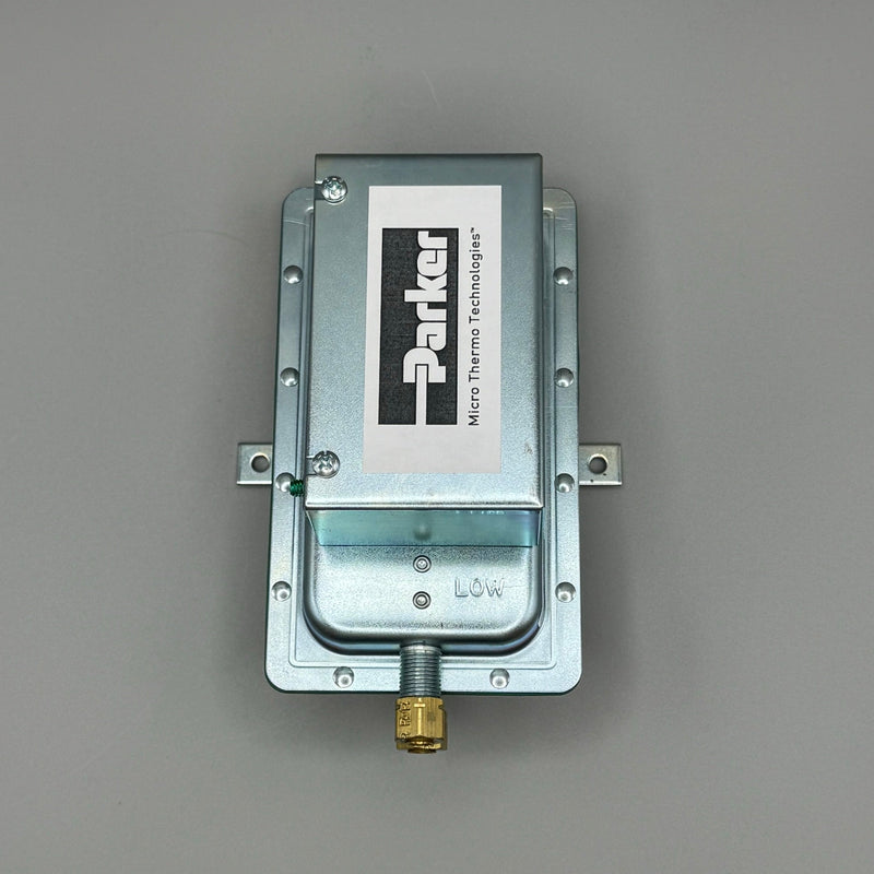 Parker Air Pressure Switch 023-0057 (AFS-222-316) — reliable air pressure monitoring for HVAC-R systems. Voltage: 120-277 VAC, Frequency: 50/60 Hz, Current: 15 A. Durable and easy to install.