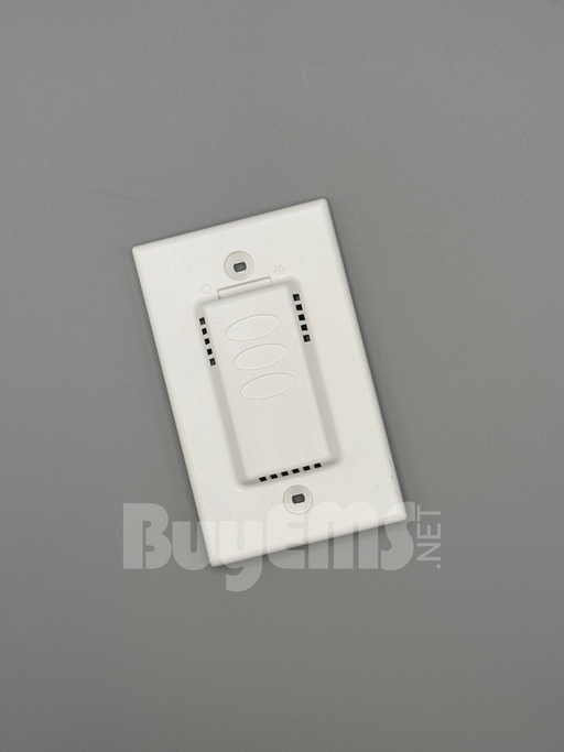 080Z2187 Zone Temperature Sensor mounted on cover plate, designed for HVAC room temperature monitoring. Replaces ZTP2 sensor.