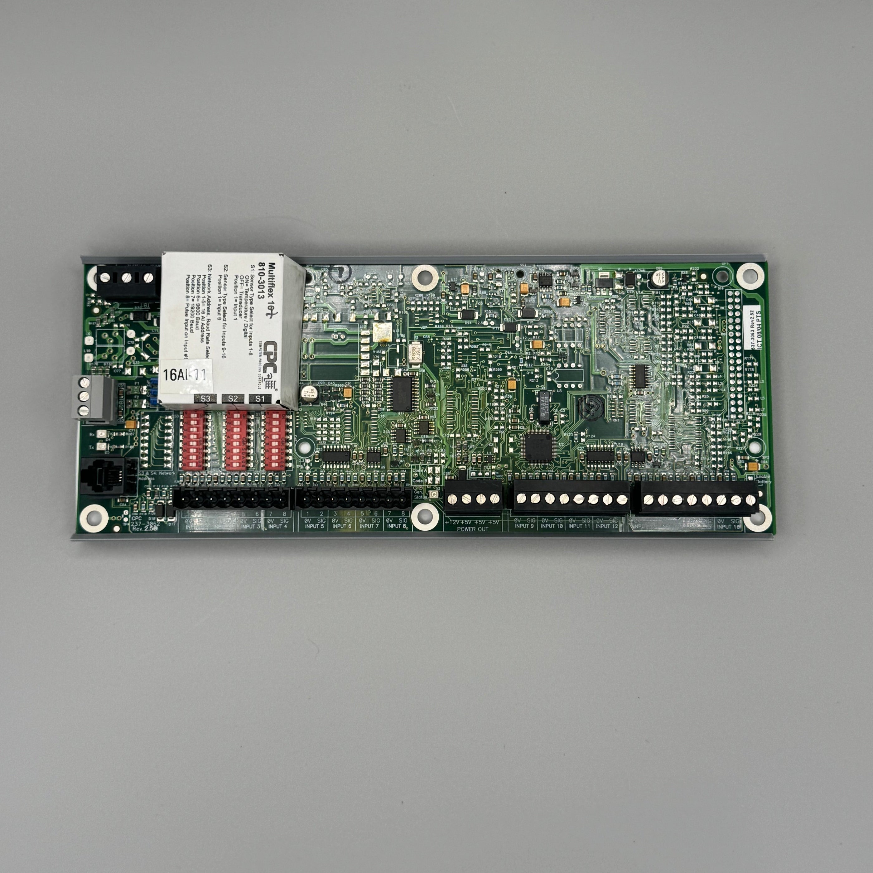 8103013 Emerson Multiflex 16 Analog/Digital Inputs Board —