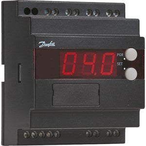 084B7252 Danfoss EKC 326A CO2 Gas Cooler Controller: Optimizes CO2 cooler performance and efficiency by regulating pressure in transcritical and subcritical systems.