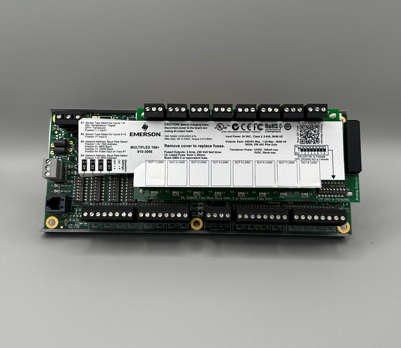 810-3066 Copeland/Emerson MultiFlex 168-16 Input, 8 Relay Out