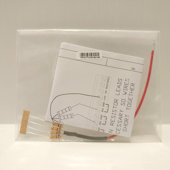 Danfoss TP1KIT pullup resistor kit for ECI TP-1 probe – includes 4 resistors
