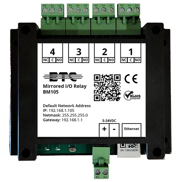 ETC Mirrored I/O 4 Relay Output BM105