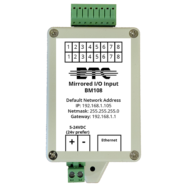 ETC Mirrored I/O 8 Input BM108