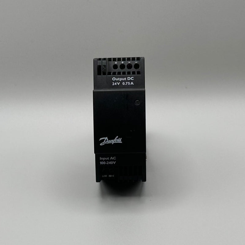 Danfoss AK-PS 075 Power Supply 080Z0053 – 24V DC 0.75A compact electronic control power module